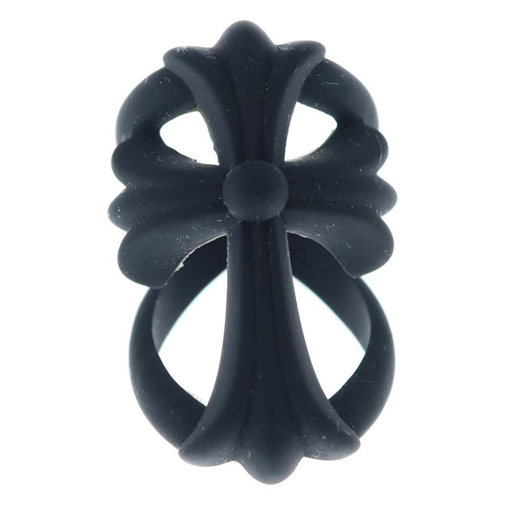 CHROME HEARTS(クロムハーツ) INFINITY CH CRS PLSTC インフィニティ CHクロス ラバーリング ブラック レディース