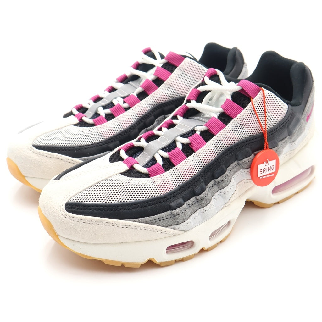 NIKE(ナイキ) Air Max 95 Summit White/Cactus Flower エアマックス95 HF7545-100 25cm/US7 ローカットスニーカー ホワイト