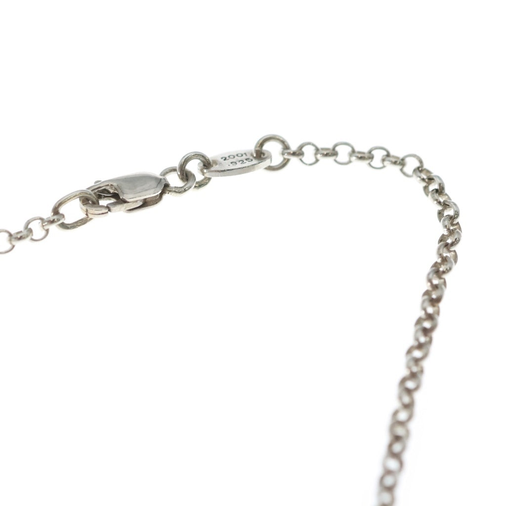 CHROME HEARTS(クロムハーツ) 16inch SAFETY PIN R16 セーフティピンロールチェーン シルバーネックレス