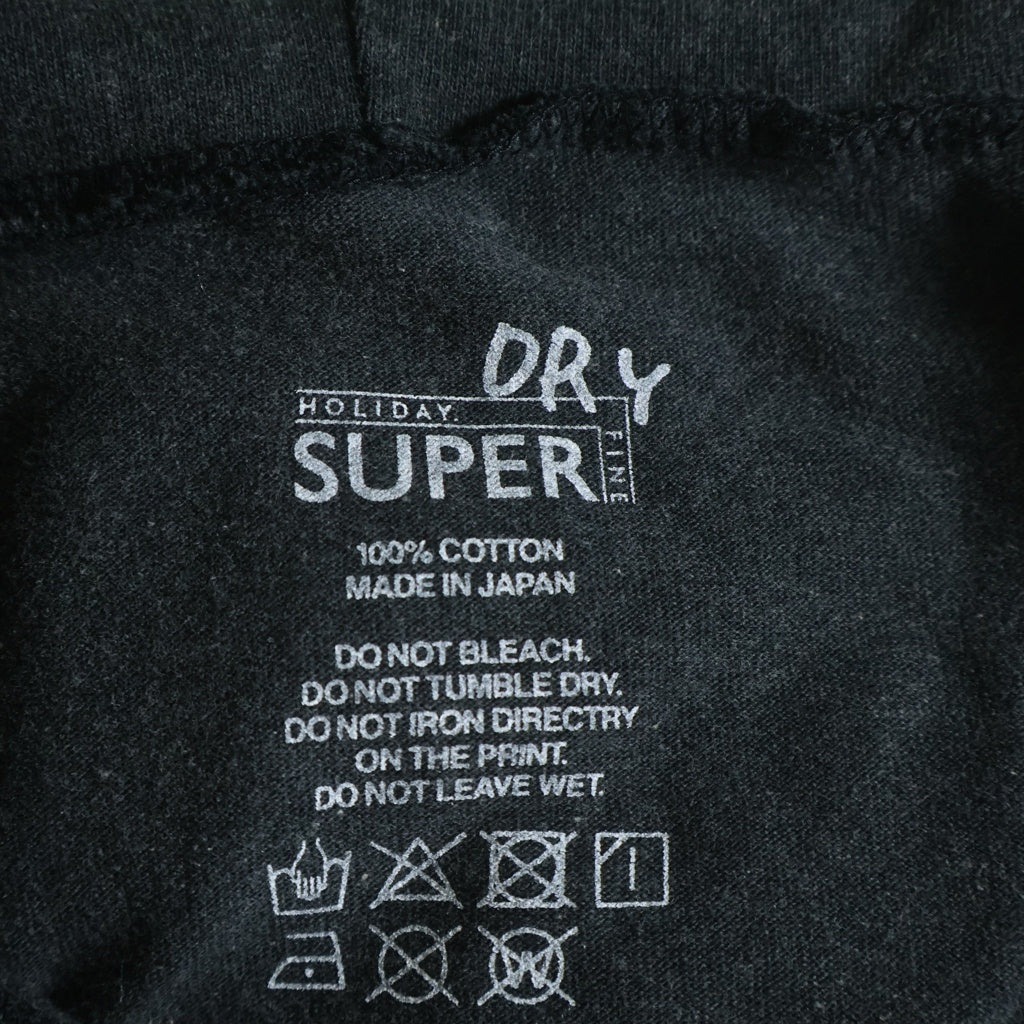 HOLIDAY(ホリデイ) SUPER FINE DRY DAMAGE L/S HOODED DRESS スーパーファイン ワンピース グレー