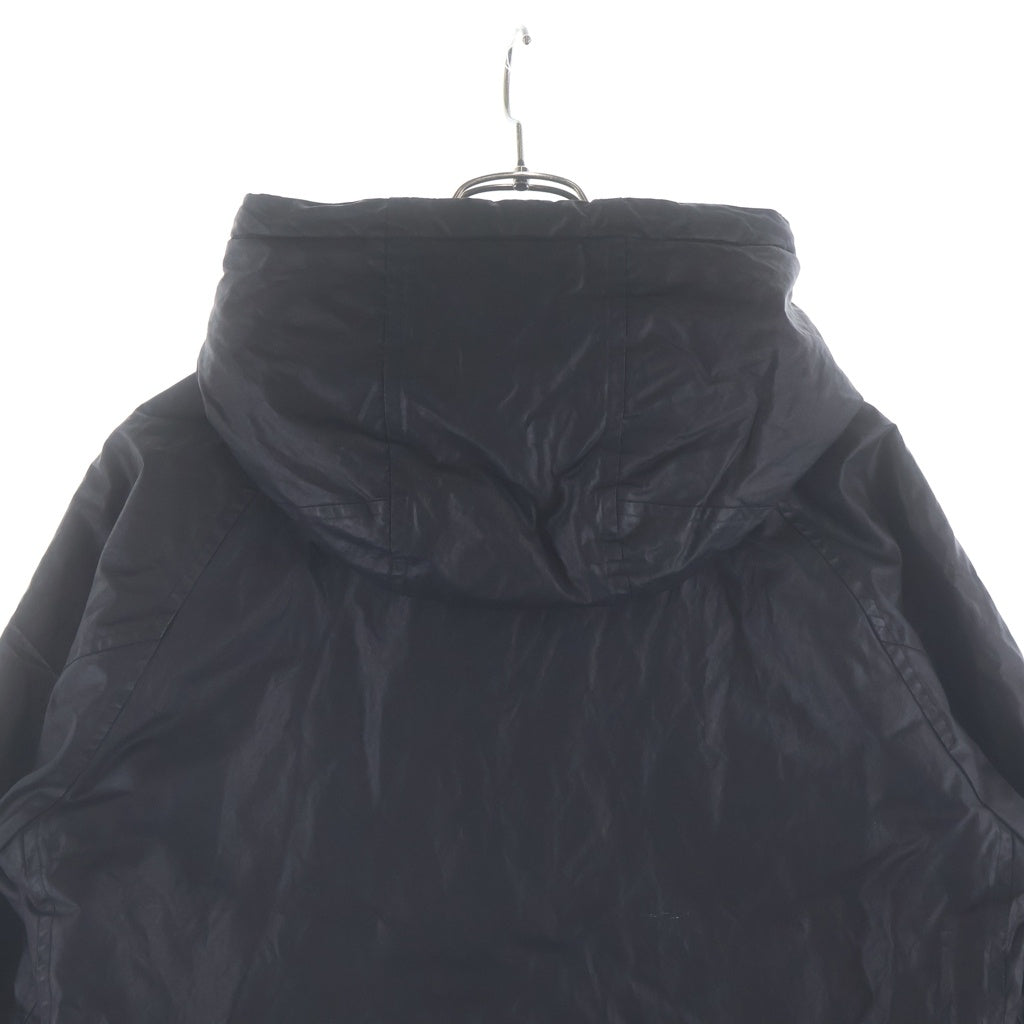 Y-3(ワイスリー) 13AW コーティング ハイネック ラグラン F82344 ダウンジャケット ブラック