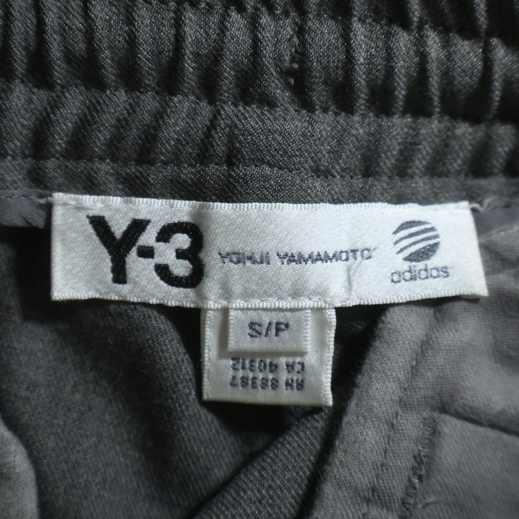 Y-3(ワイスリー) 11SS フロントポケット O54399 ジョガーパンツ グレー