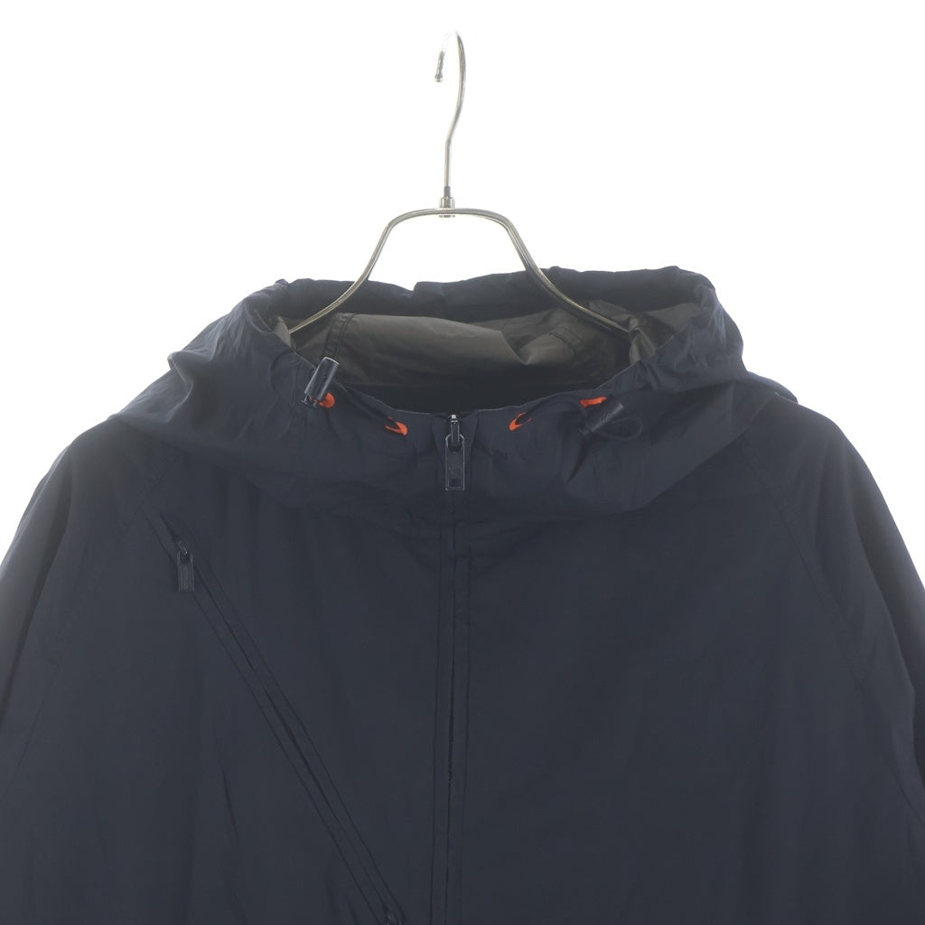 Y-3(ワイスリー) 13SS BIAS ZIP JACKET バイアスジップジャケット 変形ジップ F47225 ナイロンジャケット ブラック