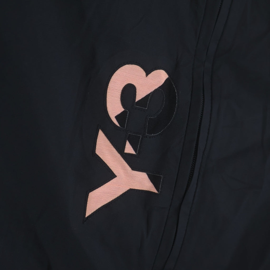 Y-3(ワイスリー) 13SS BIAS ZIP JACKET バイアスジップジャケット 変形ジップ F47225 ナイロンジャケット ブラック