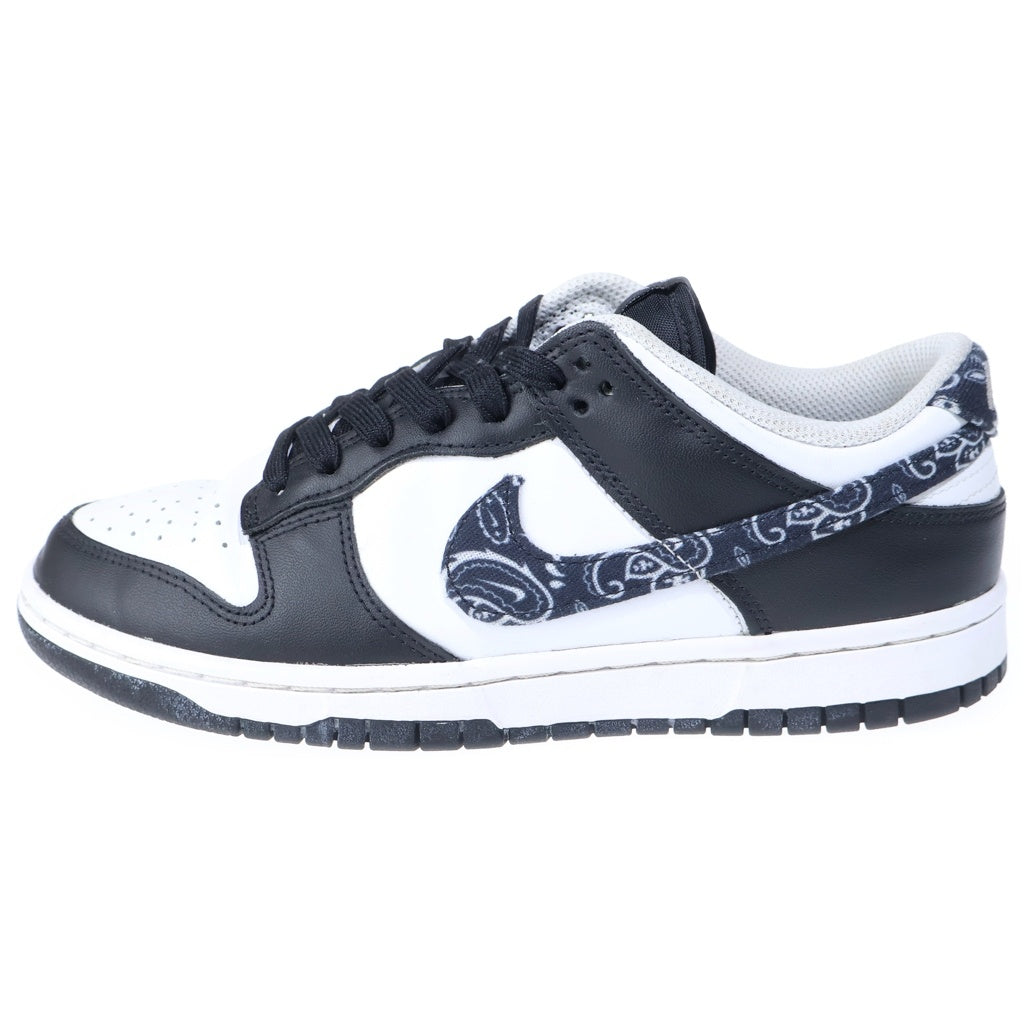 NIKE(ナイキ) WMNS DUNK LOW BLACK PAISLEY ウィメンズ ダンク ロー ブラックペイズリー ローカットスニーカー ブラック/ホワイト US9/26cm DH4401-100