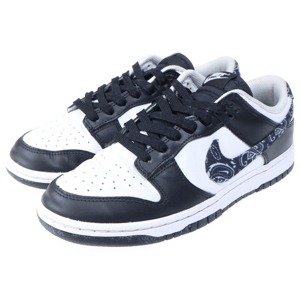 NIKE(ナイキ) WMNS DUNK LOW BLACK PAISLEY ウィメンズ ダンク ロー ブラックペイズリー ローカットスニーカー ブラック/ホワイト US9/26cm DH4401-100