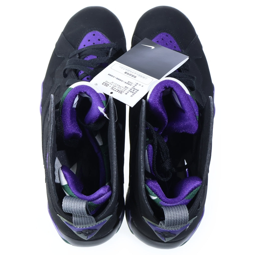 NIKE(ナイキ) AIR JORDAN 7 RETRO RAY ALLEN エアジョーダン7 レトロ レイアレン ハイカットスニーカー ブラック US10/28cm 304775-053