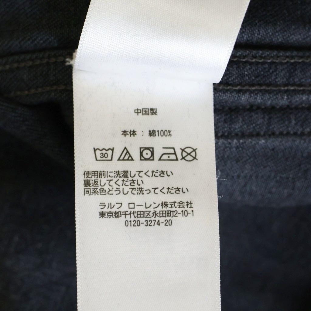 RRL(ダブルアールエル) LIMITED EDITION 200着限定 CHORE JACKET ペンキ加工 カバーオール ブラック