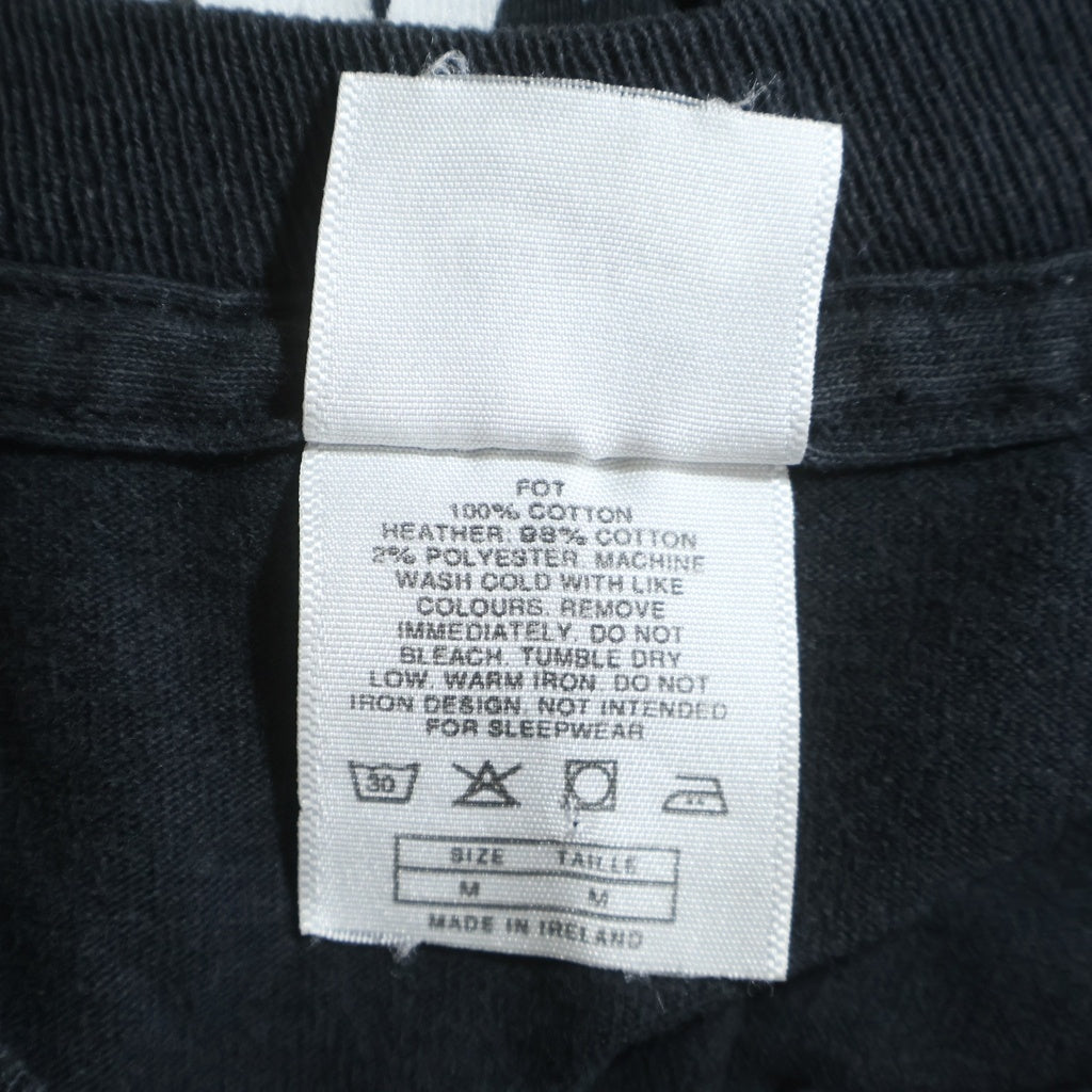 NIKE(ナイキ) 90s SEX Drugs & Rock Roll 裾袖シングル クルーネックTシャツ ブラック
