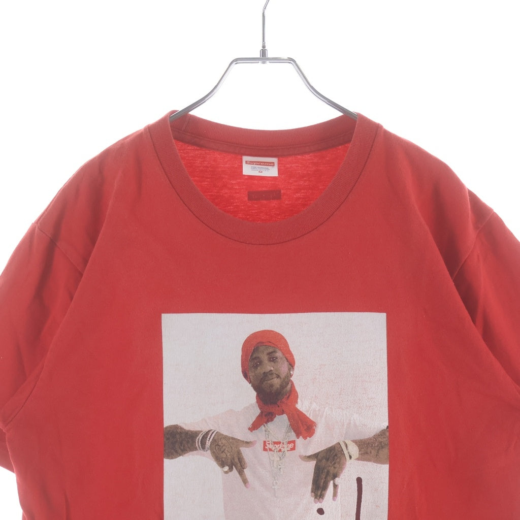 SUPREME(シュプリーム) 16AW Gucci Mane Tee グッチ メイン クルーネック カットソー 半袖Tシャツ レッド