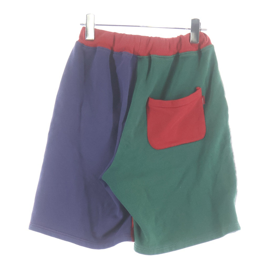 SUPREME(シュプリーム) 19SS S Logo Colorblocked Sweatshort エスロゴ カラーブロックド スウェット ハーフパンツ マルチカラー