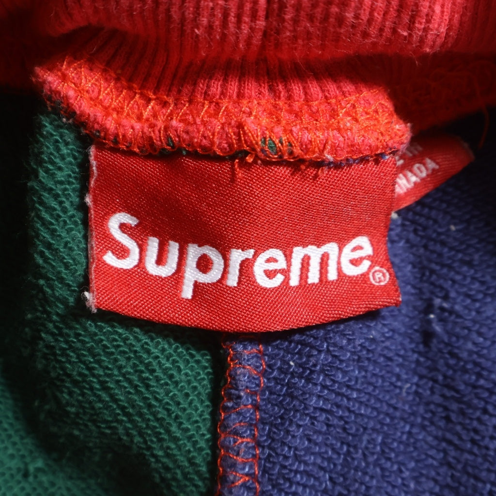 SUPREME(シュプリーム) 19SS S Logo Colorblocked Sweatshort エスロゴ カラーブロックド スウェット ハーフパンツ マルチカラー