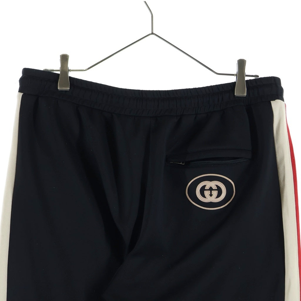 GUCCI(グッチ) Oval Logo Track Pant オーバルロゴ トラックパンツ ブラック 698461 XJEEP