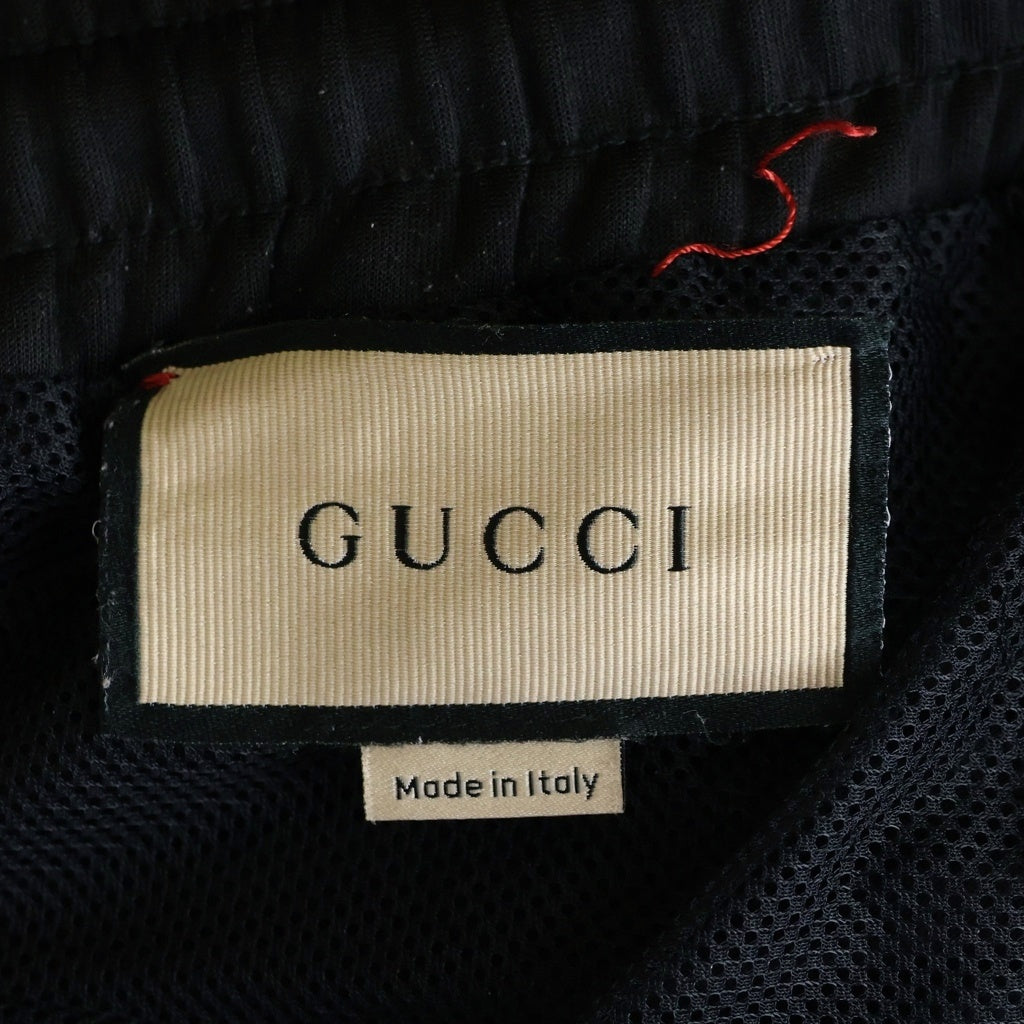 GUCCI(グッチ) Oval Logo Track Pant オーバルロゴ トラックパンツ ブラック 698461 XJEEP