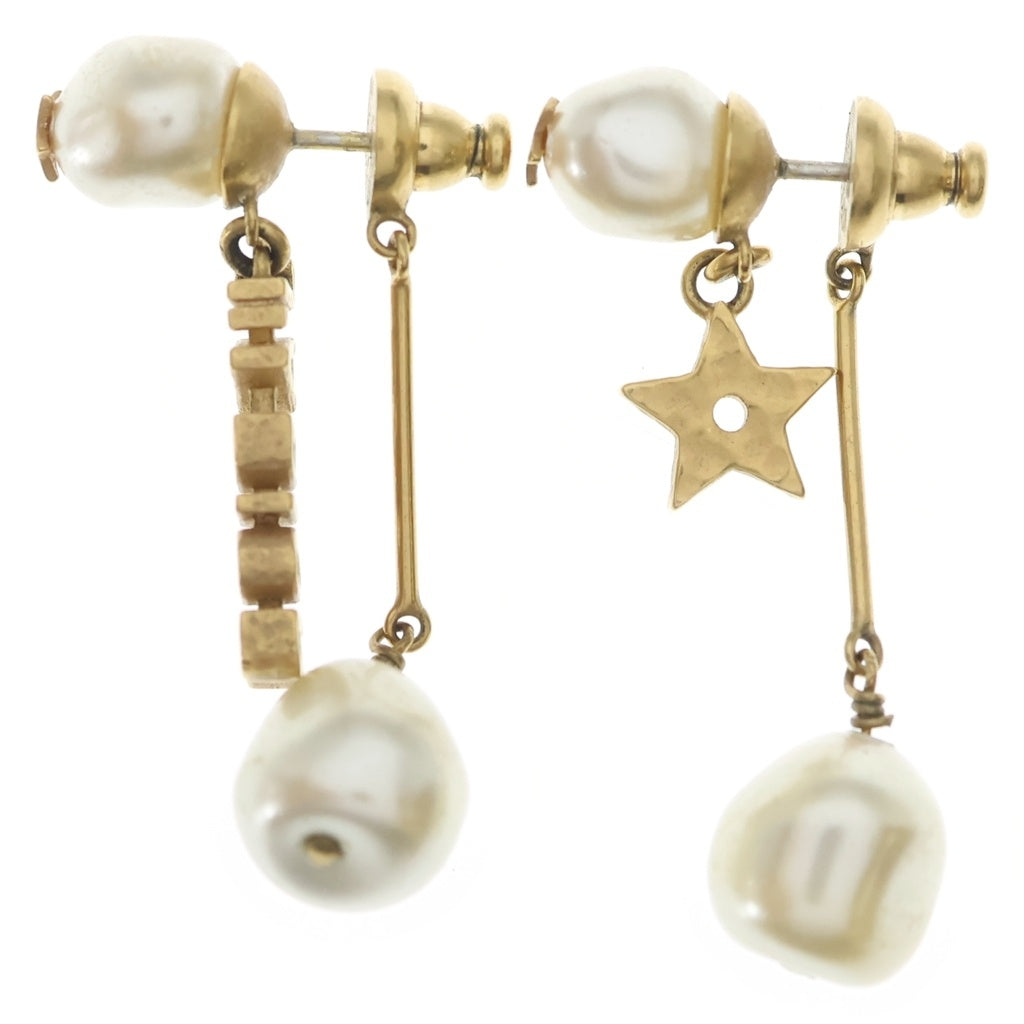 Christian Dior(クリスチャンディオール) J'ADIOR スタードロップ パール ピアス ゴールド レディース
