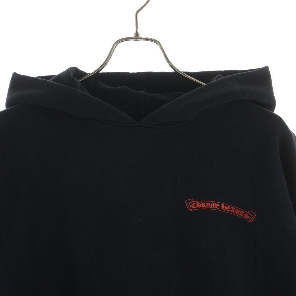 CHROME HEARTS(クロムハーツ) ×MATTY BOY 99 Eyes Chomper SWTSHRT PLVR マッティボーイ 99アイズ 袖フローラル プルオーバーパーカー