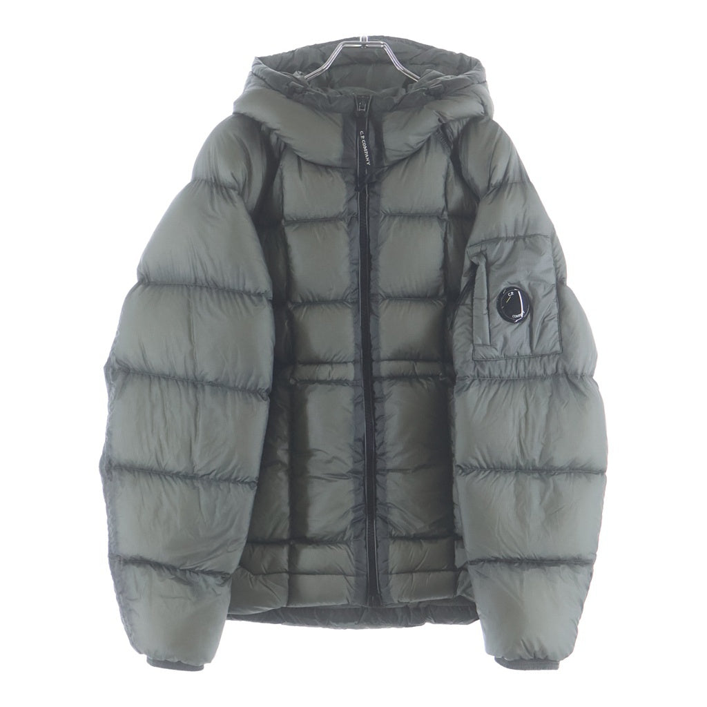 C.P. Company(シーピーカンパニー) 25AW ゴーグル リップストップ 19CMOW702A-110416A ダウンジャケット グリーン