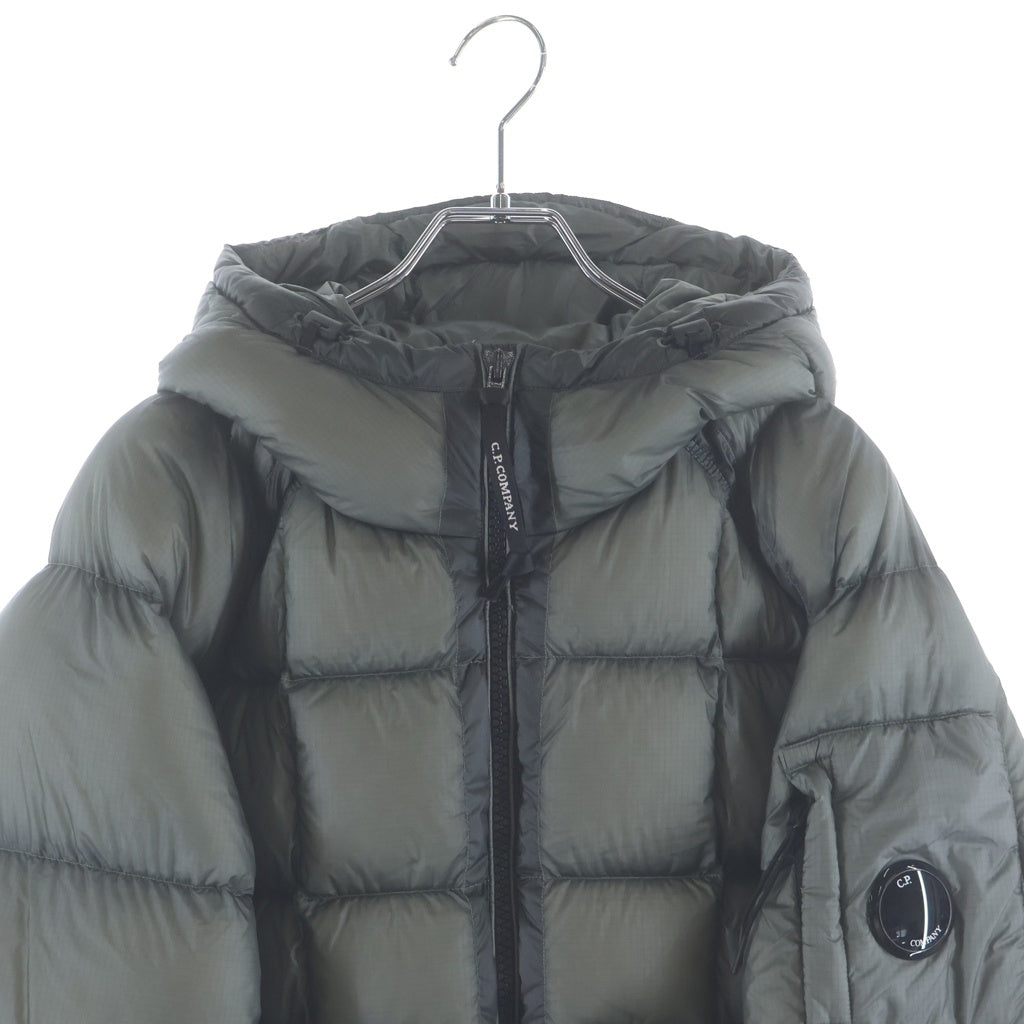 C.P. Company(シーピーカンパニー) 25AW ゴーグル リップストップ 19CMOW702A-110416A ダウンジャケット グリーン