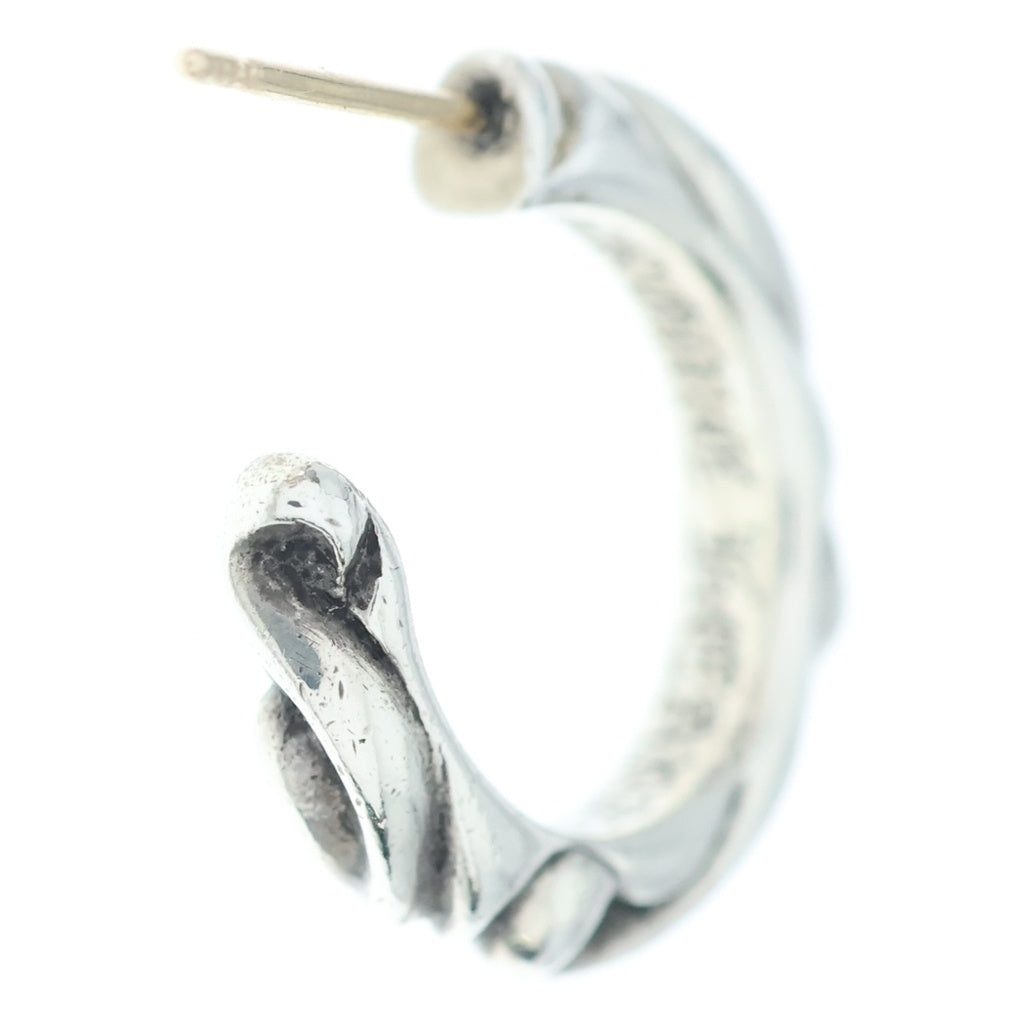 CHROME HEARTS(クロムハーツ) HOOP SCROOL スクロール フープピアス シルバー BCA102