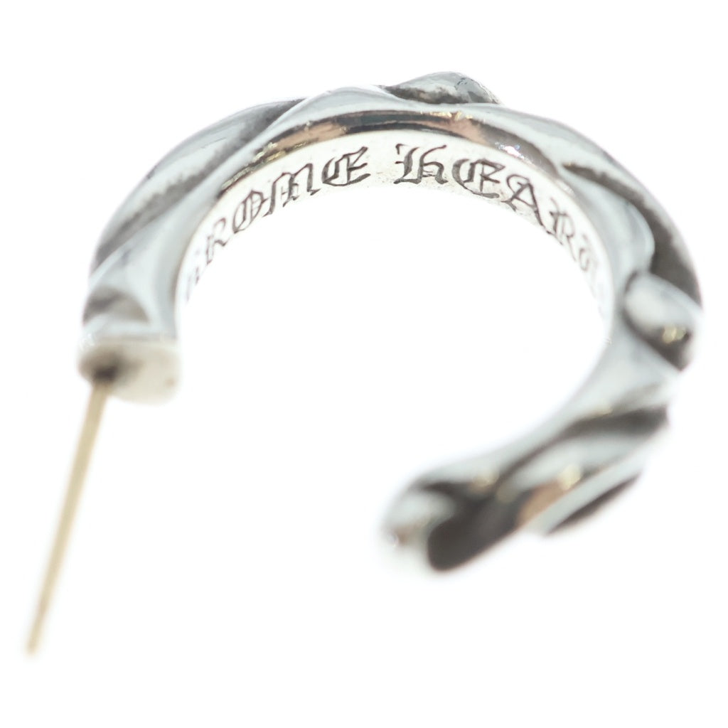 CHROME HEARTS(クロムハーツ) HOOP SCROOL スクロール フープピアス シルバー BCA102