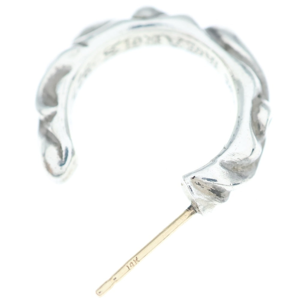 CHROME HEARTS(クロムハーツ) HOOP SCROOL スクロール フープピアス シルバー BCA102