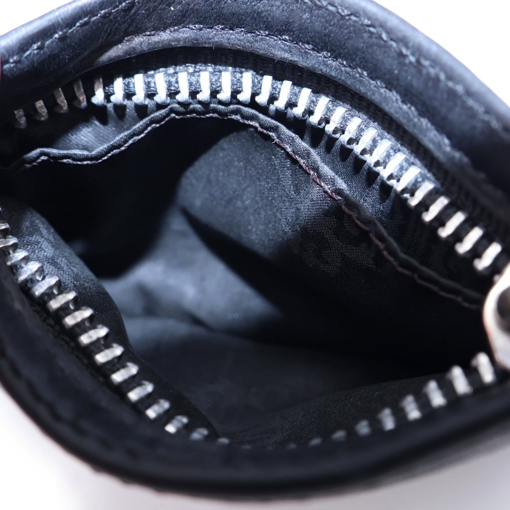 CHROME HEARTS(クロムハーツ) ZPR CHNG PURSE チェンジパース ダガージップコインケース ブラック