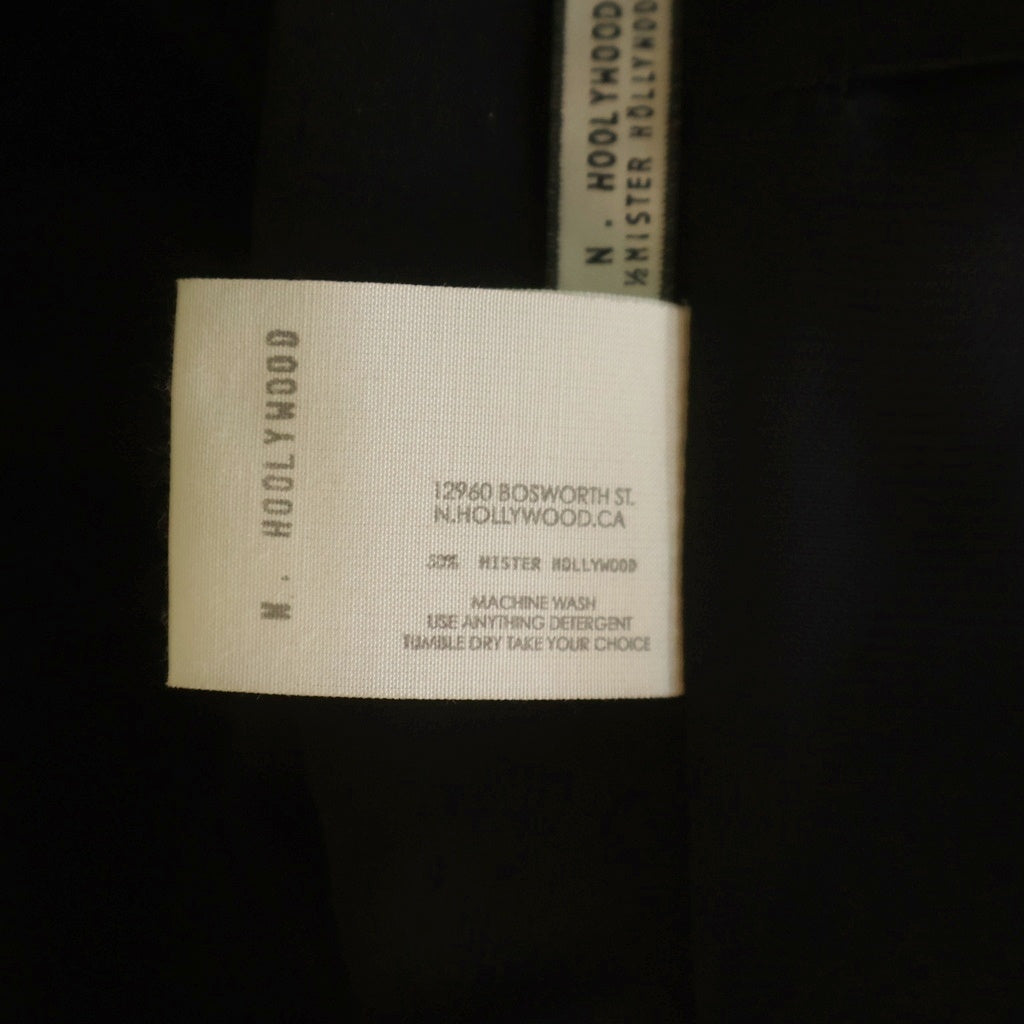 N.HOOLYWOOD(エヌハリウッド) 18AW マルチポケット 182-C014-005 チェスターコート ブラック