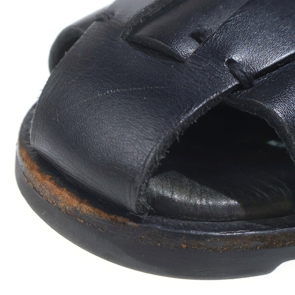PARABOOT(パラブーツ) PACIFIC パシフィック レザーグルカ サンダル 2020 ブラック