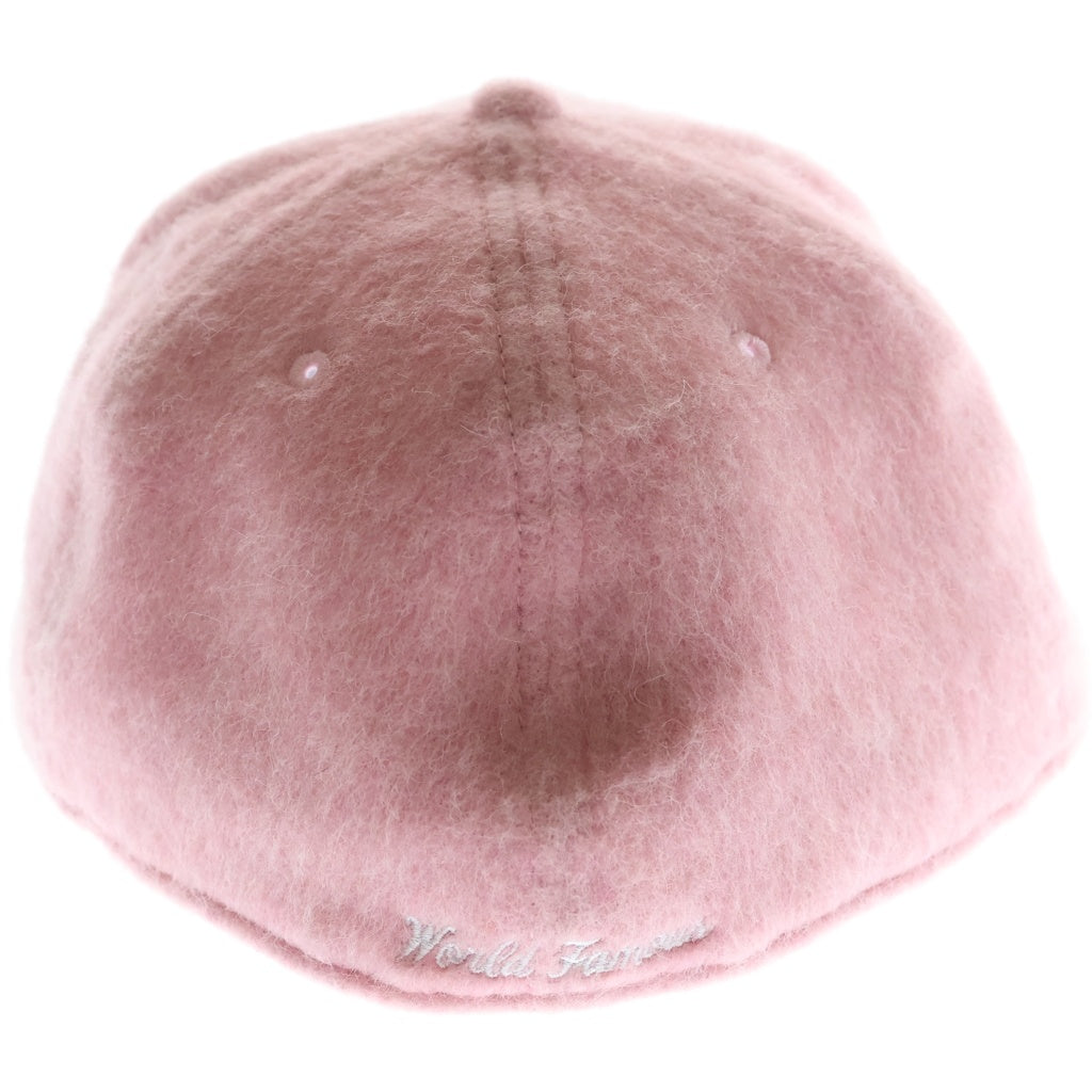 SUPREME(シュプリーム) 24AW Brushed Wool Box Logo ブラッシュド ウール ボックスロゴ キャップ ピンク