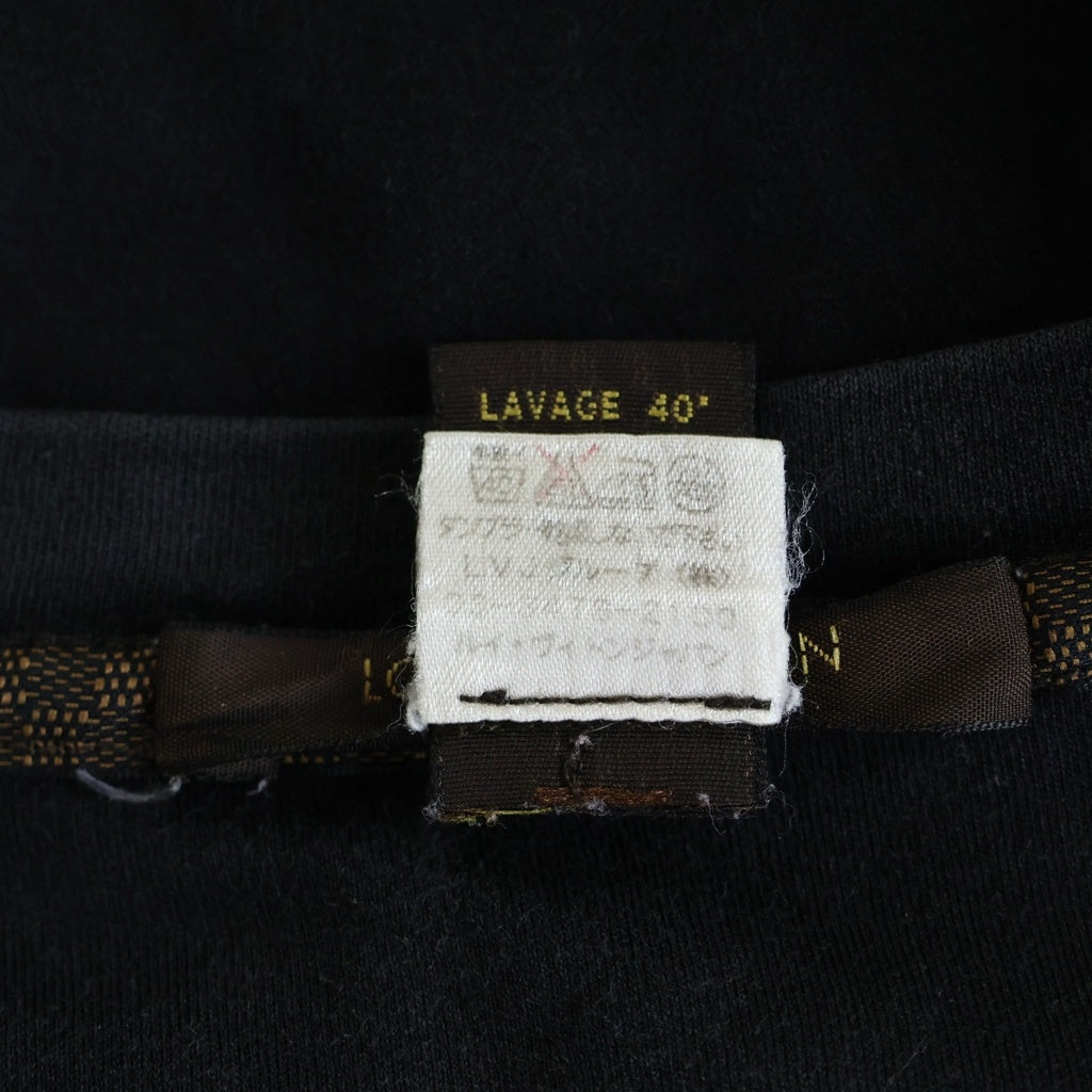 LOUIS VUITTON(ルイヴィトン) ダミエピスネーム ロングスリーブカットソー ブラック