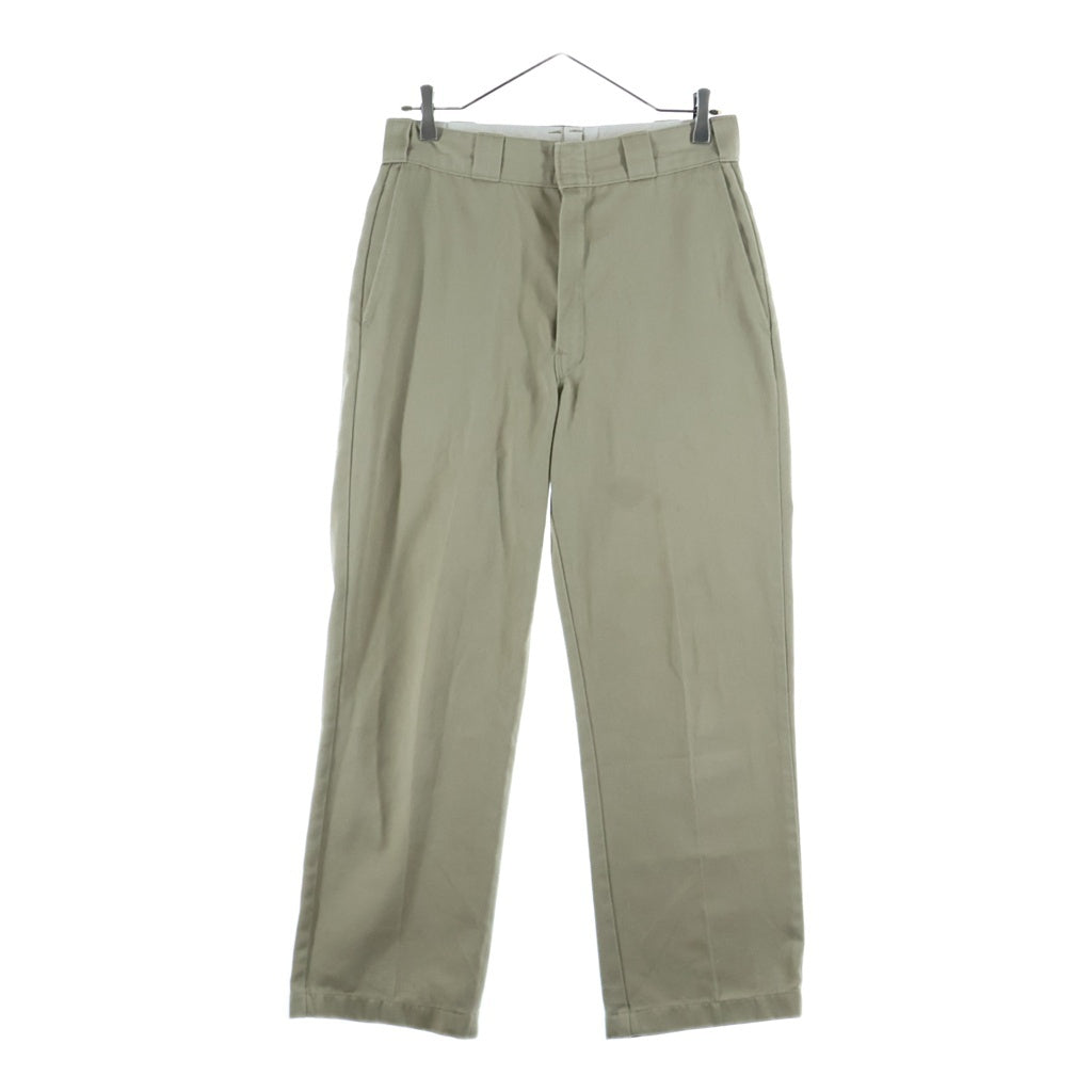 Dickies(ディッキーズ) 80s TALONジップ バック開閉可 ストレートチノ ベージュ