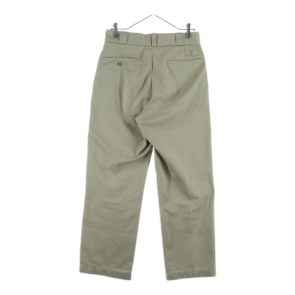 Dickies(ディッキーズ) 80s TALONジップ バック開閉可 ストレートチノ ベージュ