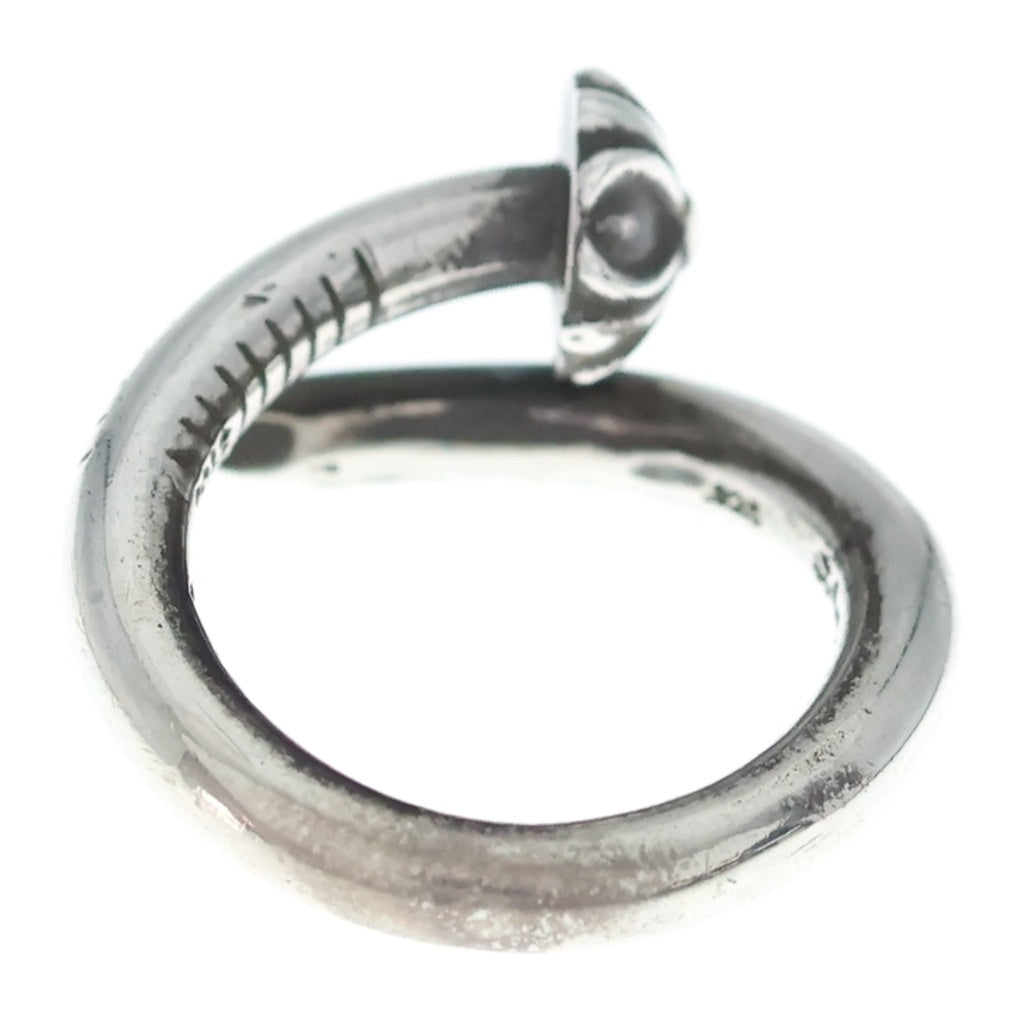CHROME HEARTS(クロムハーツ) NAIL CRSBALL ネイル クロスボール リング シルバー BCA349