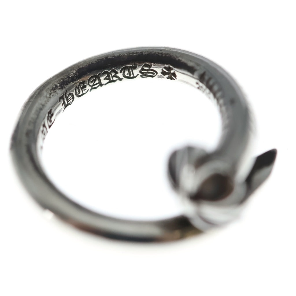 CHROME HEARTS(クロムハーツ) NAIL CRSBALL ネイル クロスボール リング シルバー BCA349