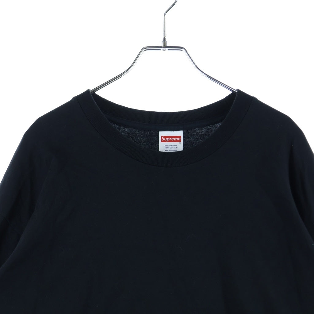 SUPREME(シュプリーム) 25AW ×ANTI HERO Eagle L/S Tee アンタイヒーロー イーグル ロングスリーブカットソー ブラック