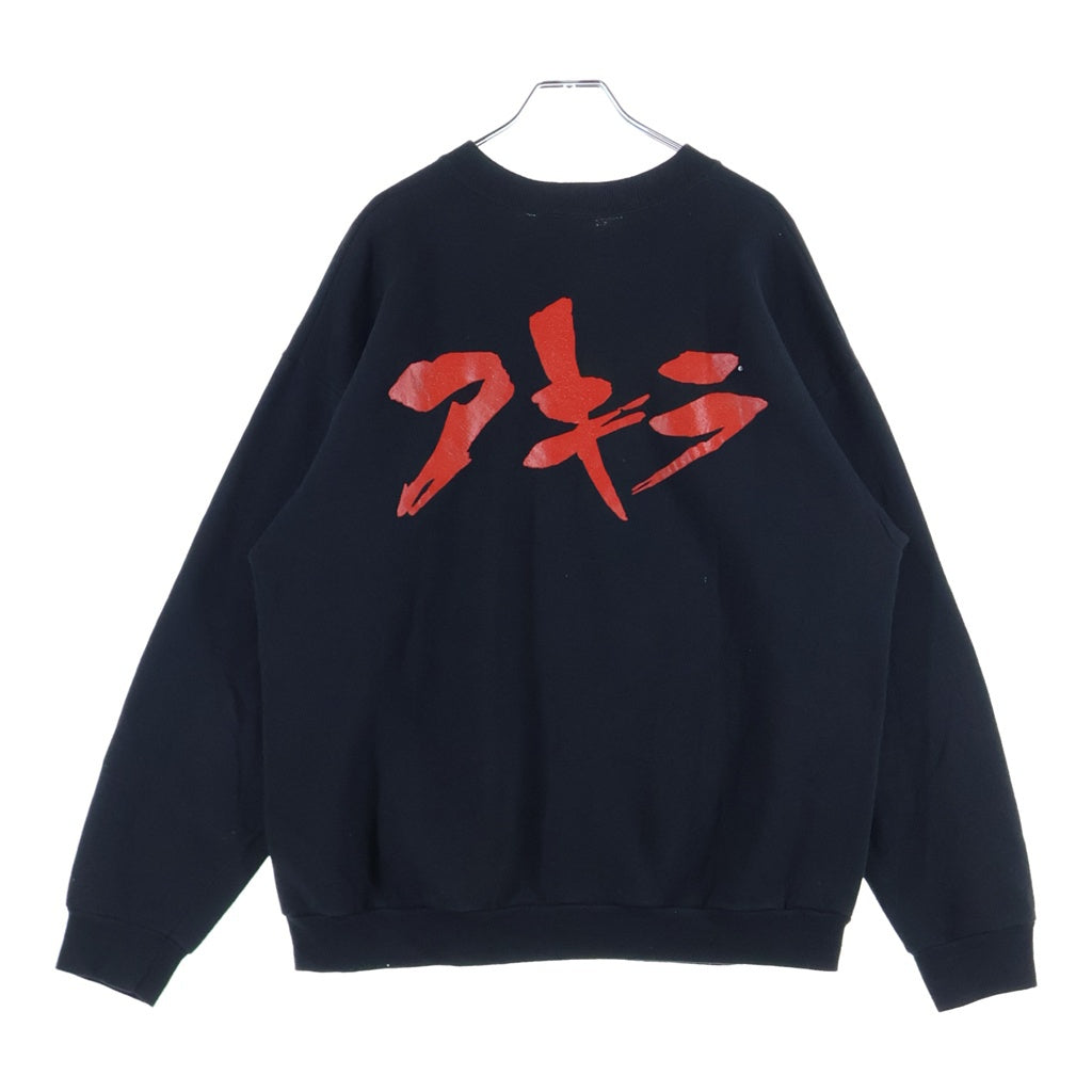 VINTAGE(ヴィンテージ) 90s AKIRA KANEDA EXPLODE CREWNECK SWEAT LEE BODY アキラ 金田 エクスプロード スウェット ブラック