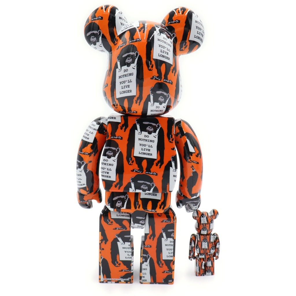 MEDICOM TOY(メディコムトイ) MONKEY SIGN 100% & 400% Banksy モンキーサイン バンクシー ベアブリック