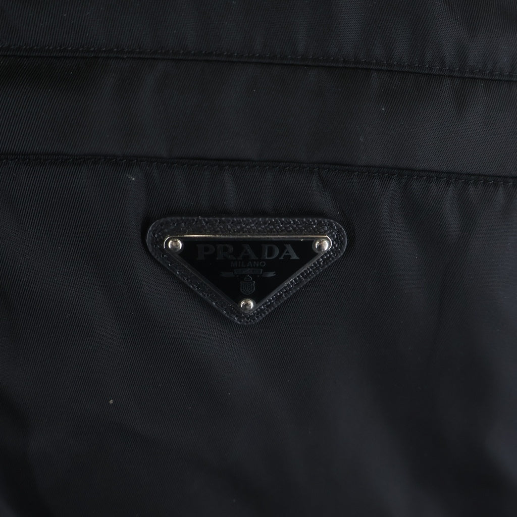PRADA(プラダ) 21SS 三角プレート Re-Nylon 切替 UJT103 ベスト ブラック