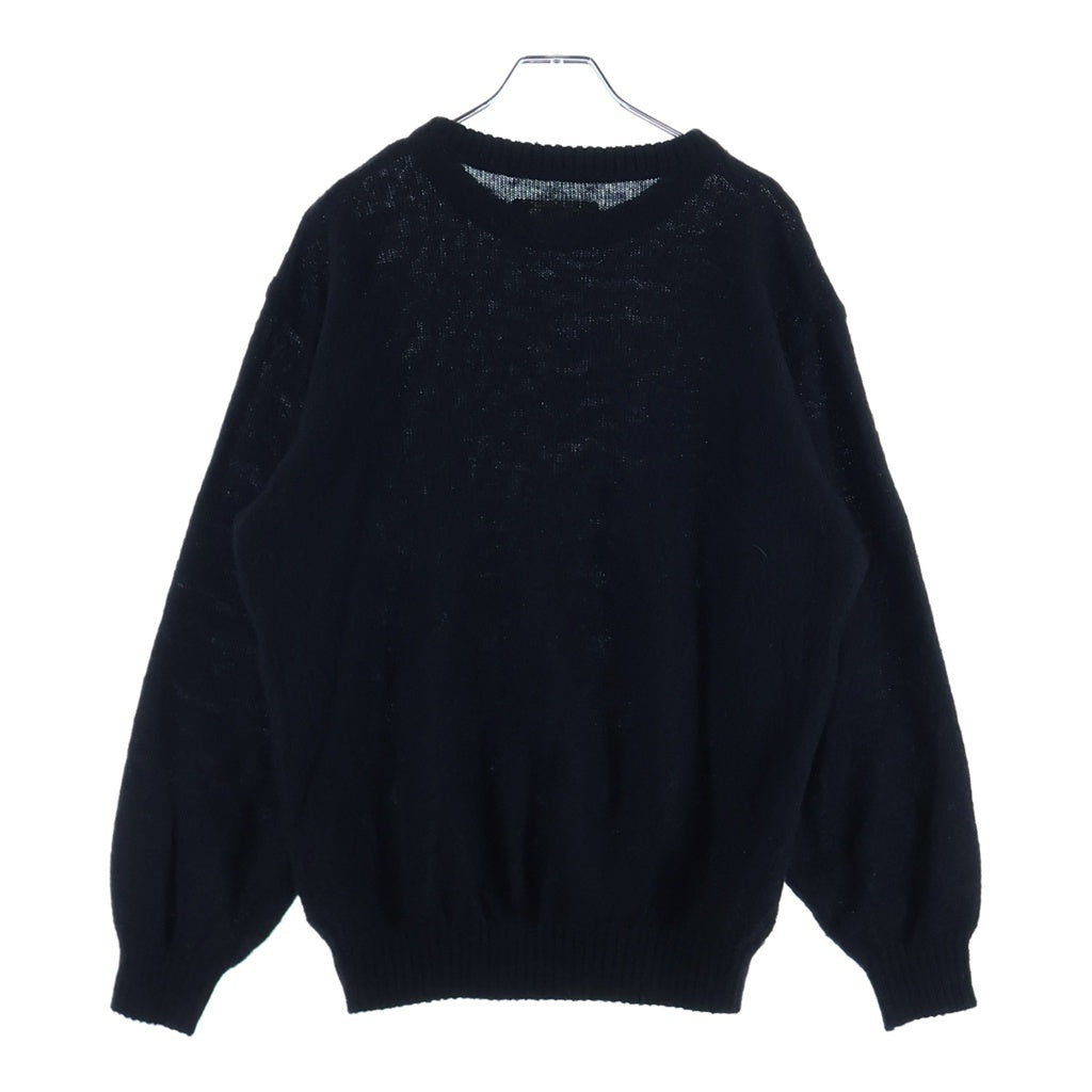 WACKO MARIA(ワコマリア) Mohair Crewneck Sweater モヘアセーター ブラック