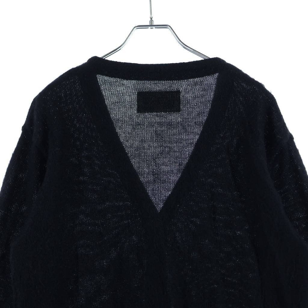 WACKO MARIA(ワコマリア) Mohair Cardigan モヘアカーディガン ブラック