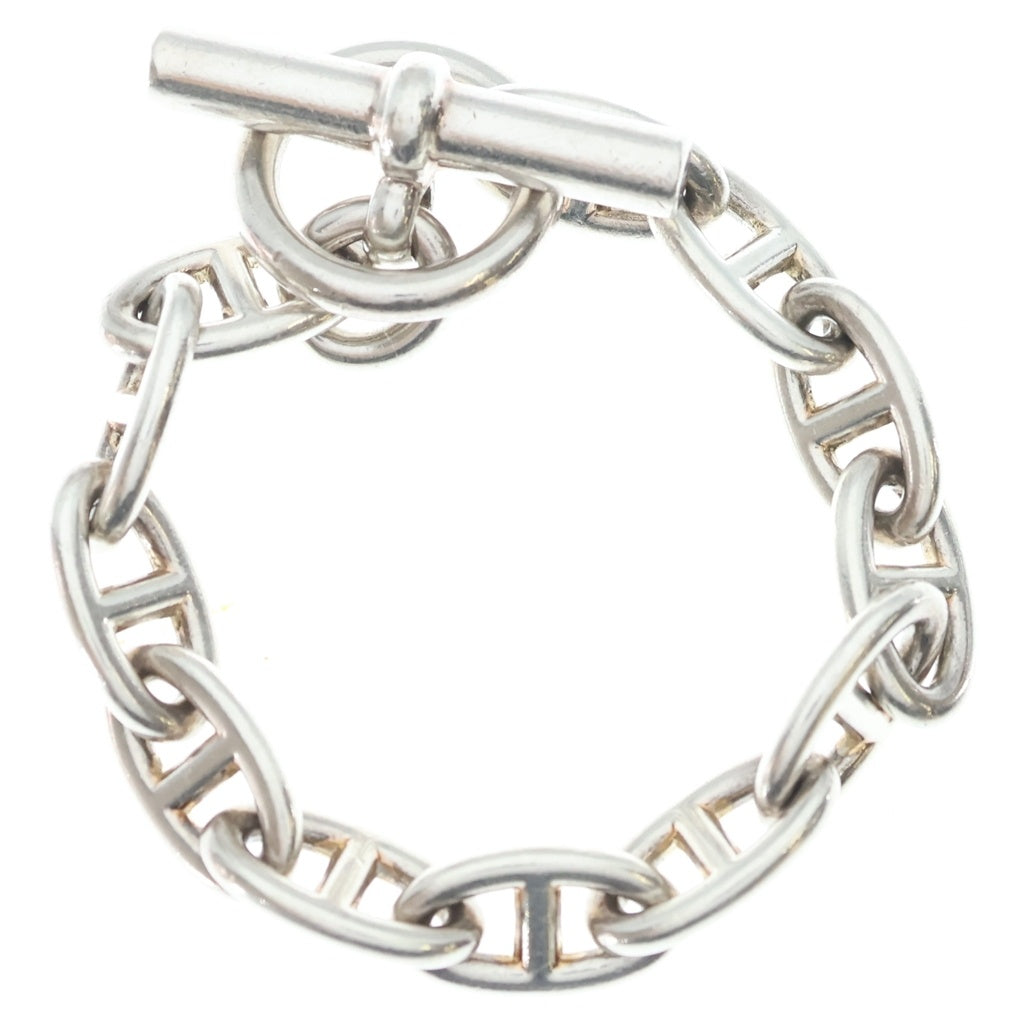 HERMES(エルメス) Chaine d'Ancre GM 12LINK シェーヌダンクル GM 12コマ チェーン ブレスレット シルバー レディース