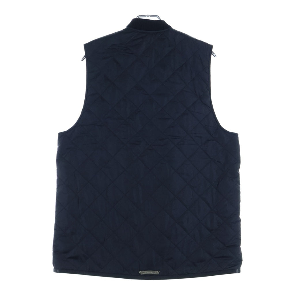CHROME HEARTS(クロムハーツ) ×MATTY BOY CHOMPER Leather Patch Nylon Vest チョンパーレザーパッチ ナイロンベスト ブラック