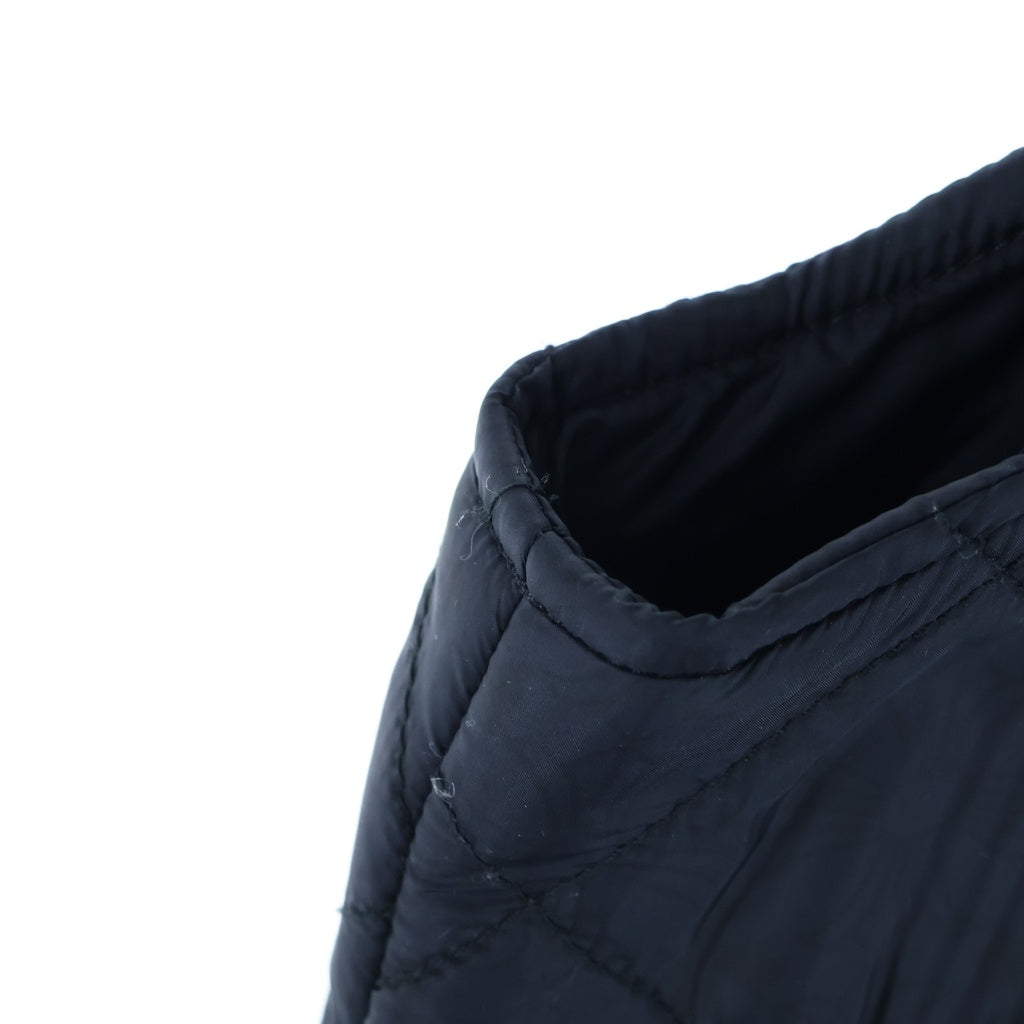 CHROME HEARTS(クロムハーツ) ×MATTY BOY CHOMPER Leather Patch Nylon Vest チョンパーレザーパッチ ナイロンベスト ブラック