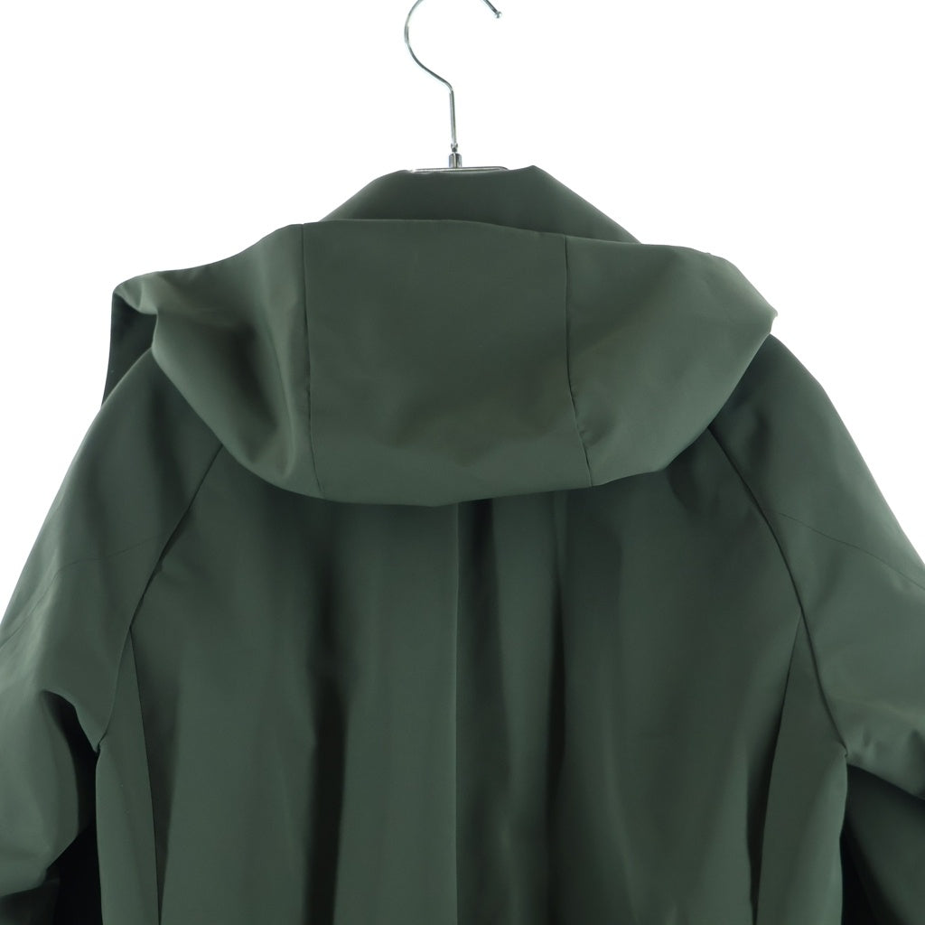 DESCENTE(デサント) フード付き ダブルトレンチコート カーキ 7778M204