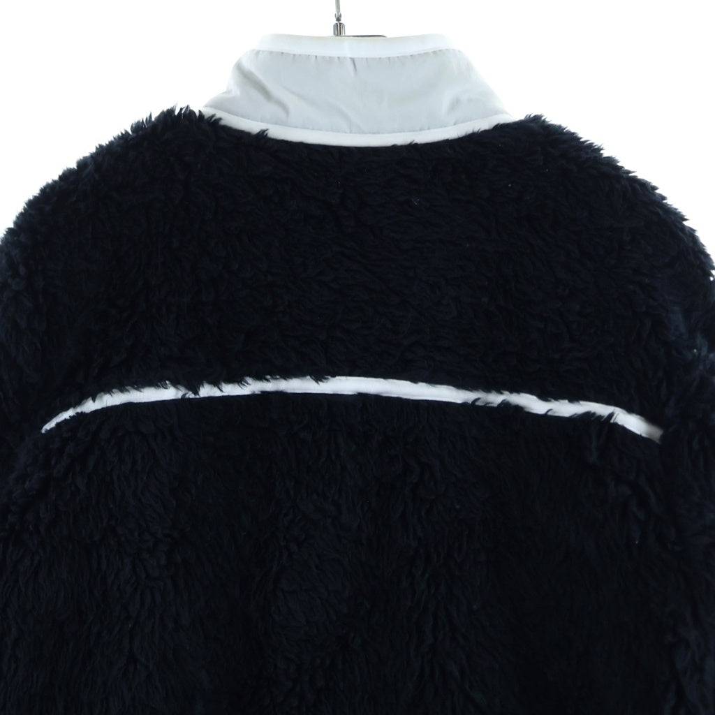 AMBUSH(アンブッシュ) NEW FLEECE JACKET ジップアップ フリースジャケット ブラック BMEA001 F20FLE001