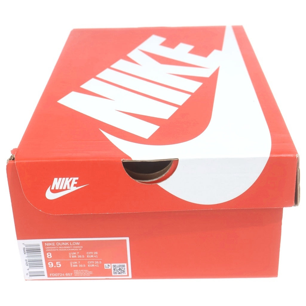 NIKE(ナイキ) Dunk Low ATL ダンク ロー ATL ローカットスニーカー レッド US8/26cm レッド FD0724 657
