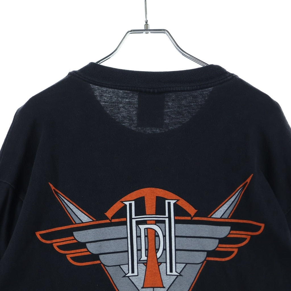 HARLEY DAVIDSON(ハーレーダビッドソン) 90s 99R フレイム 袖フレイム ロングスリーブカットソー