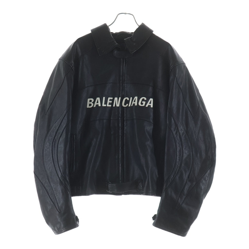 BALENCIAGA(バレンシアガ) 19AW フロントロゴ刺繍 ジップアップ