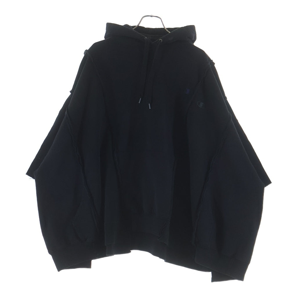 DISCOVERED(ディスカバード) ×CHAMPION 再構築フーデッドパーカー DC-NS-NCU ブラック
