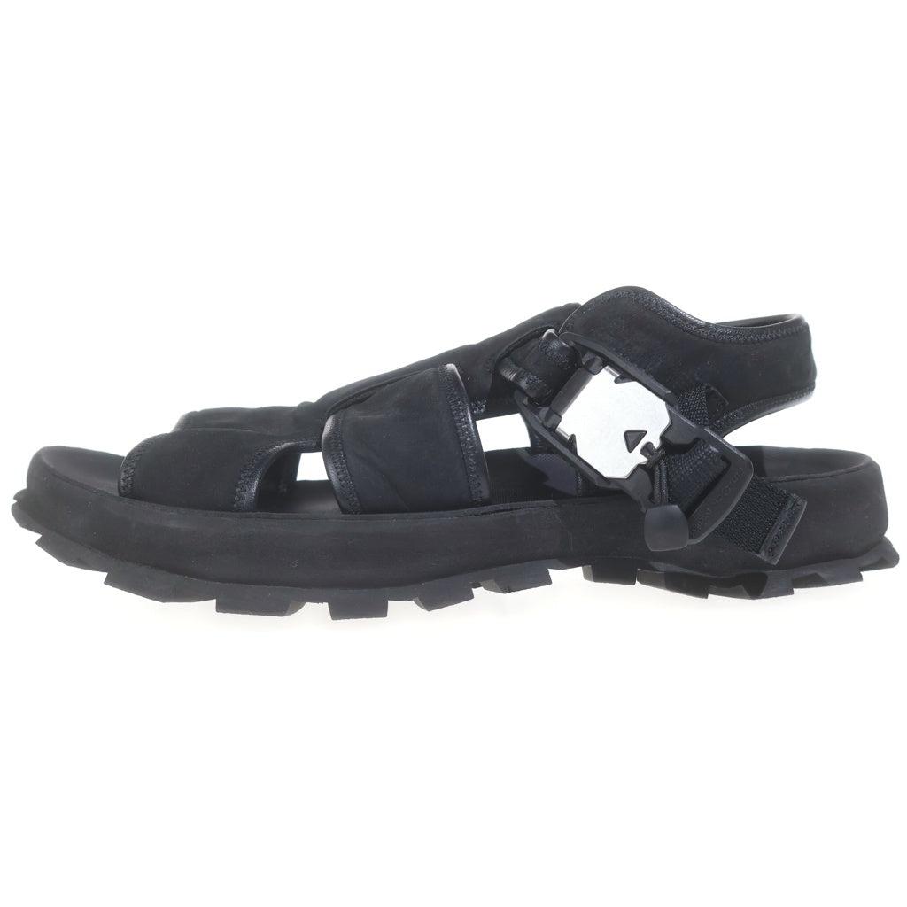 JIL SANDER(ジルサンダー) SUEDE SANDALS スエード コンフォートサンダル ブラック